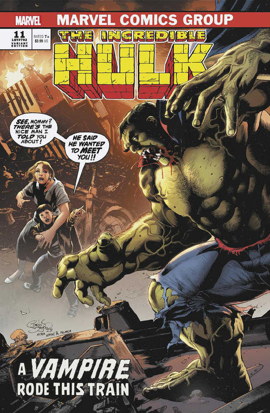 Incredible Hulk #11 Carlos Magno Vampire Variant