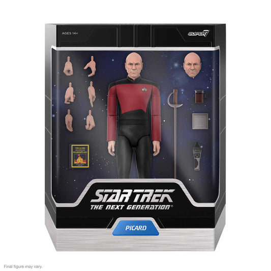 Star Trek The Next Generation Ultimates W2 Captain Picard Action Figure