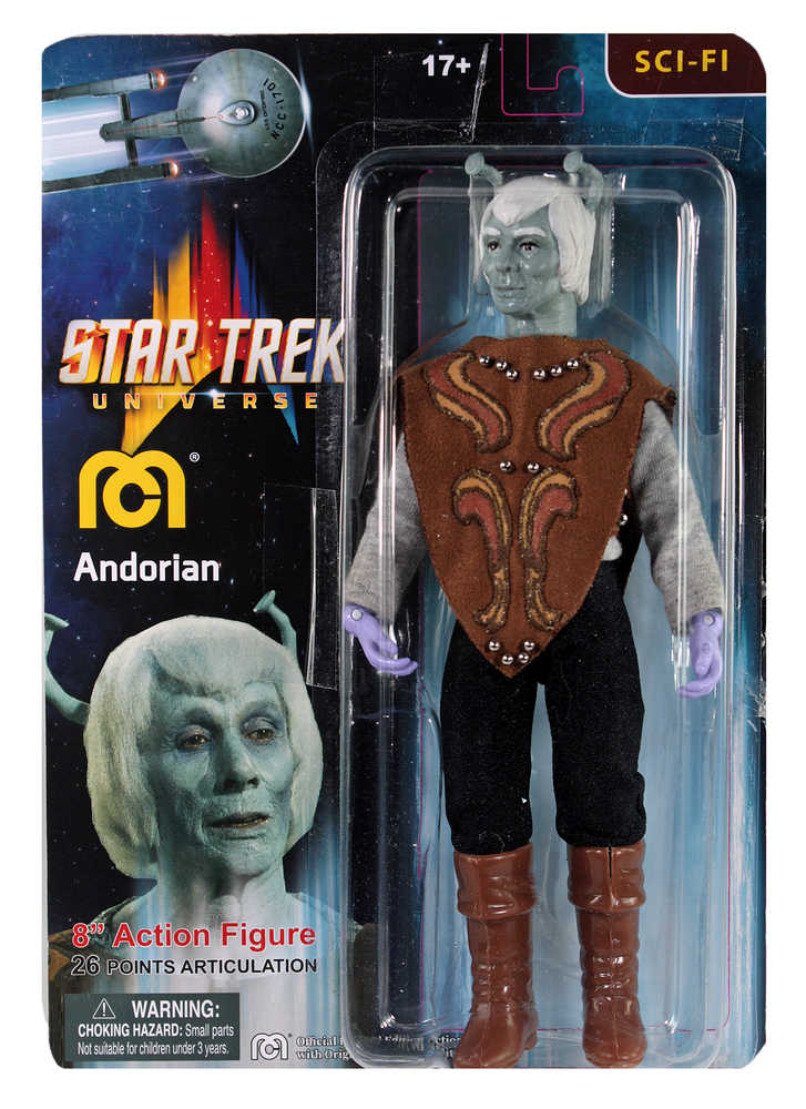 Mego Star Trek Andorian Ambassador 8in Action Figure
