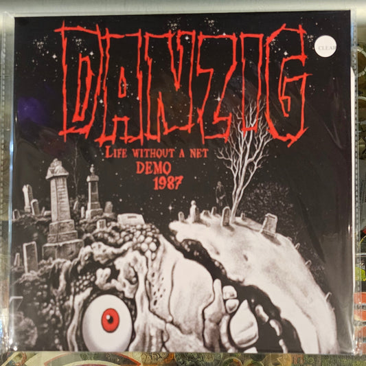 Danzig – Life Without A Net Demo 1987 (Clear Color Vinyl) LP Record *Unofficial Release*