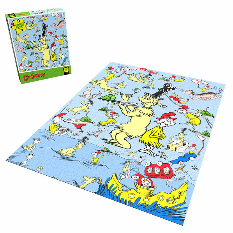 Dr. Seuss - Green Eggs and Ham 1000pcs Puzzle