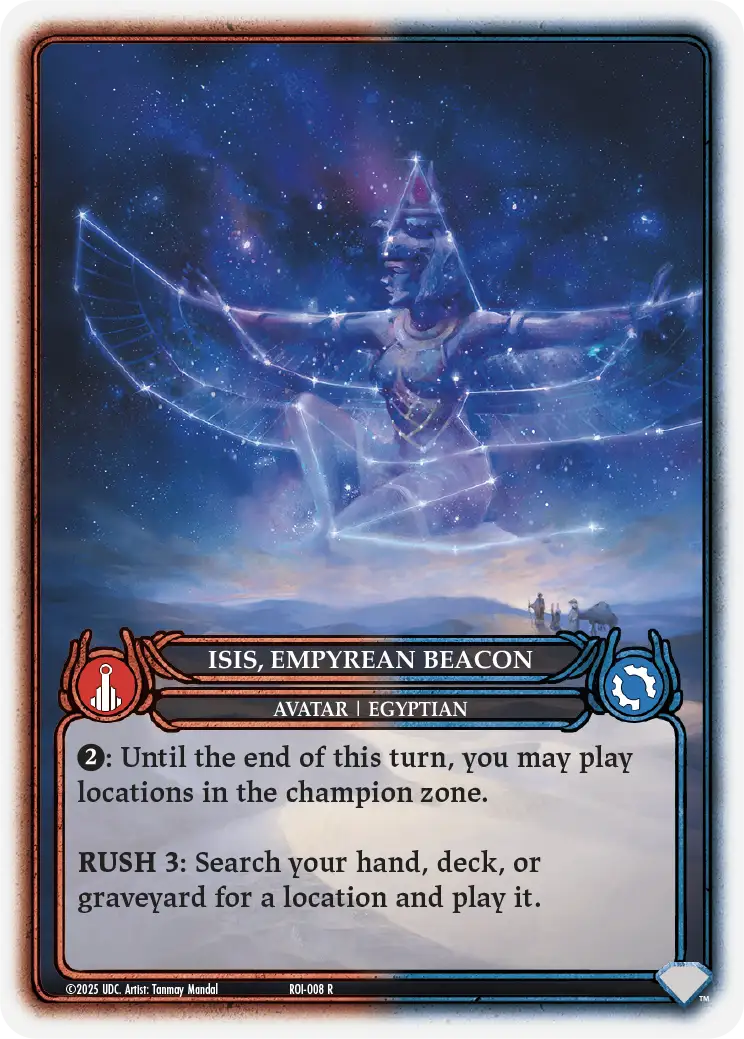Rush of Ikorr TCG: Pharaoh's Command - Starter Deck