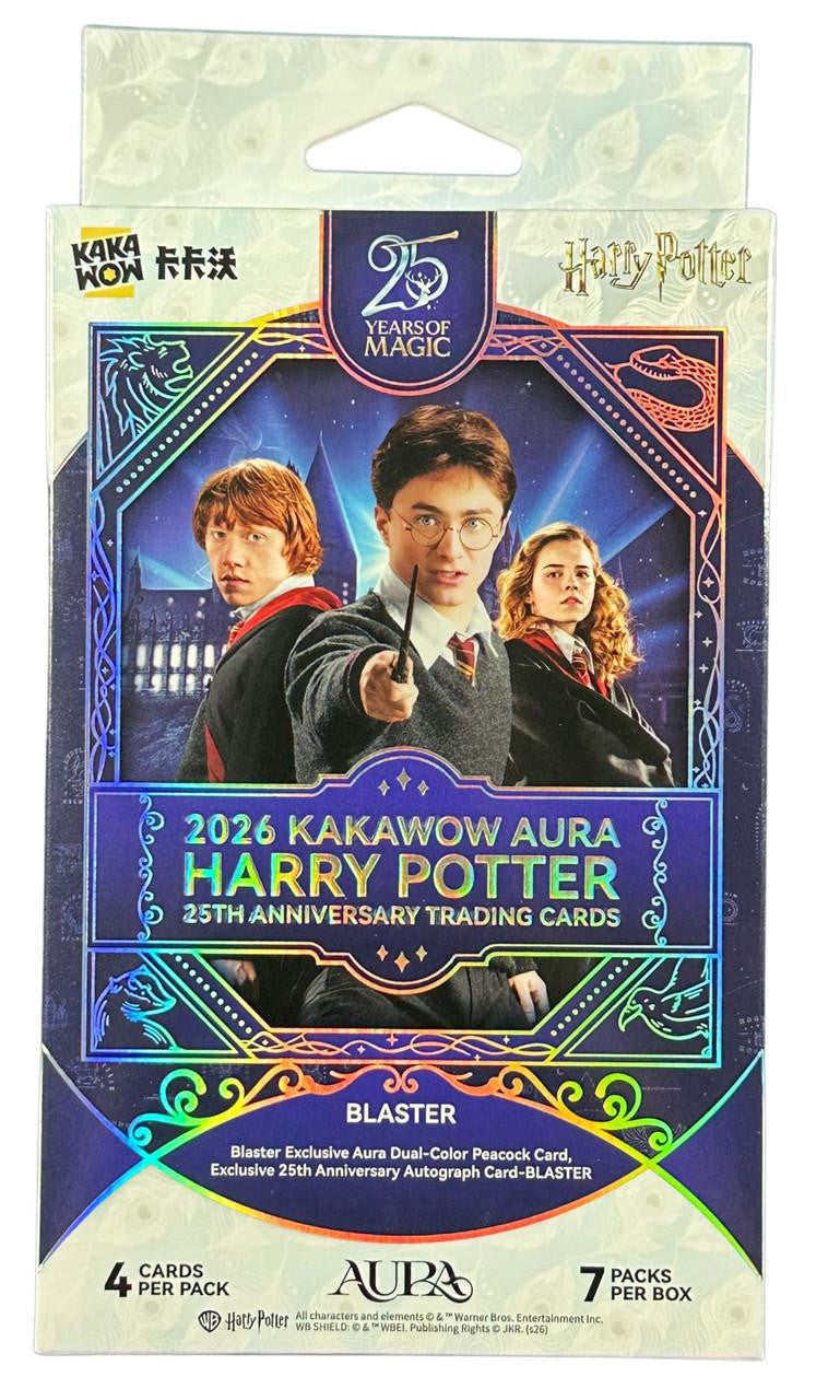 AURA: Harry Potter 25th Anniversary Trading Cards - Blaster Bundle