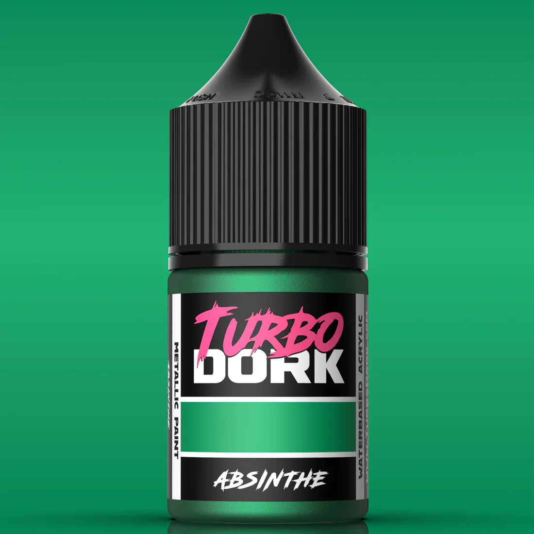 Turbo Dork: Metallic Acrylic Paint - Absinthe