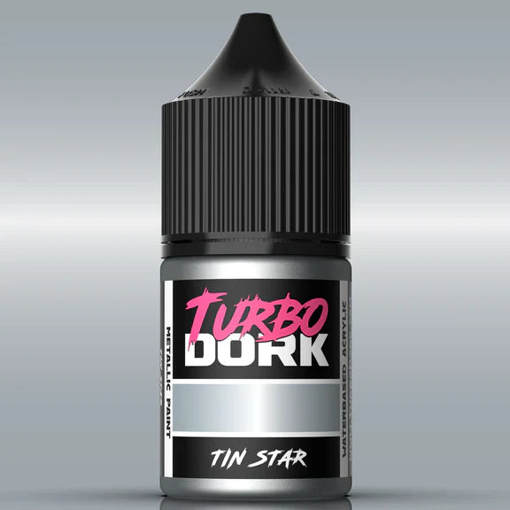 Turbo Dork: Metallic Acrylic Paint - Tin Star