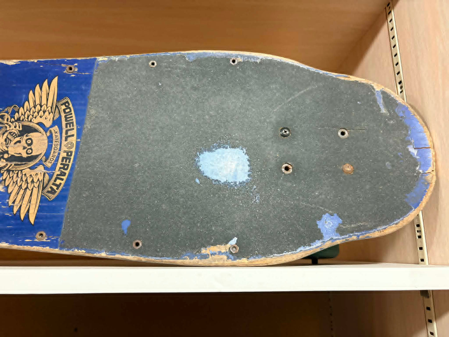 Powell Peralta Tony Hawk Claw Blue Original 80s USED Complete Skateboard