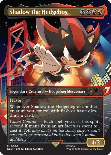 Magic: the Gathering Secret Lair x Sonic the Hedgehog, Friends and Foes (Non-foil)