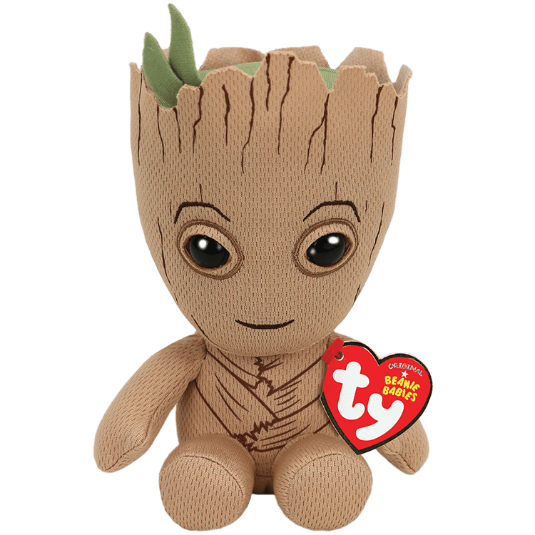 Ty Marvel Beanie Babies: Groot (Small)