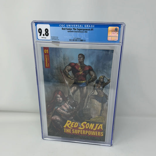 Red Sonja The Superpowers #1 - CGC 9.8