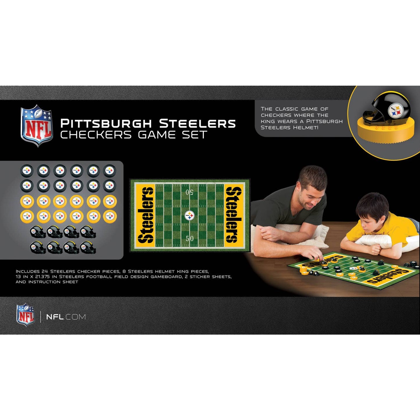 Pittsburgh Steelers NFL Checkers