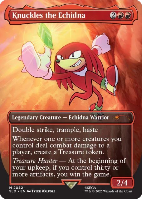 Magic: the Gathering Secret Lair x Sonic the Hedgehog, Friends and Foes (Non-foil)