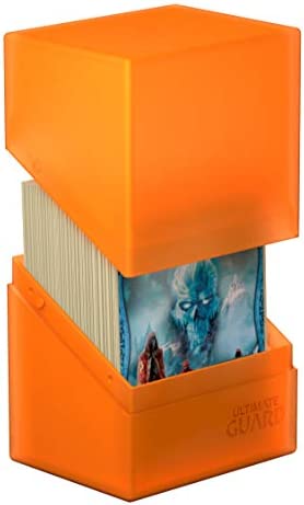 Ultimate Guard Boulder 100+ Clear Poppy Topaz - Deck Case Box
