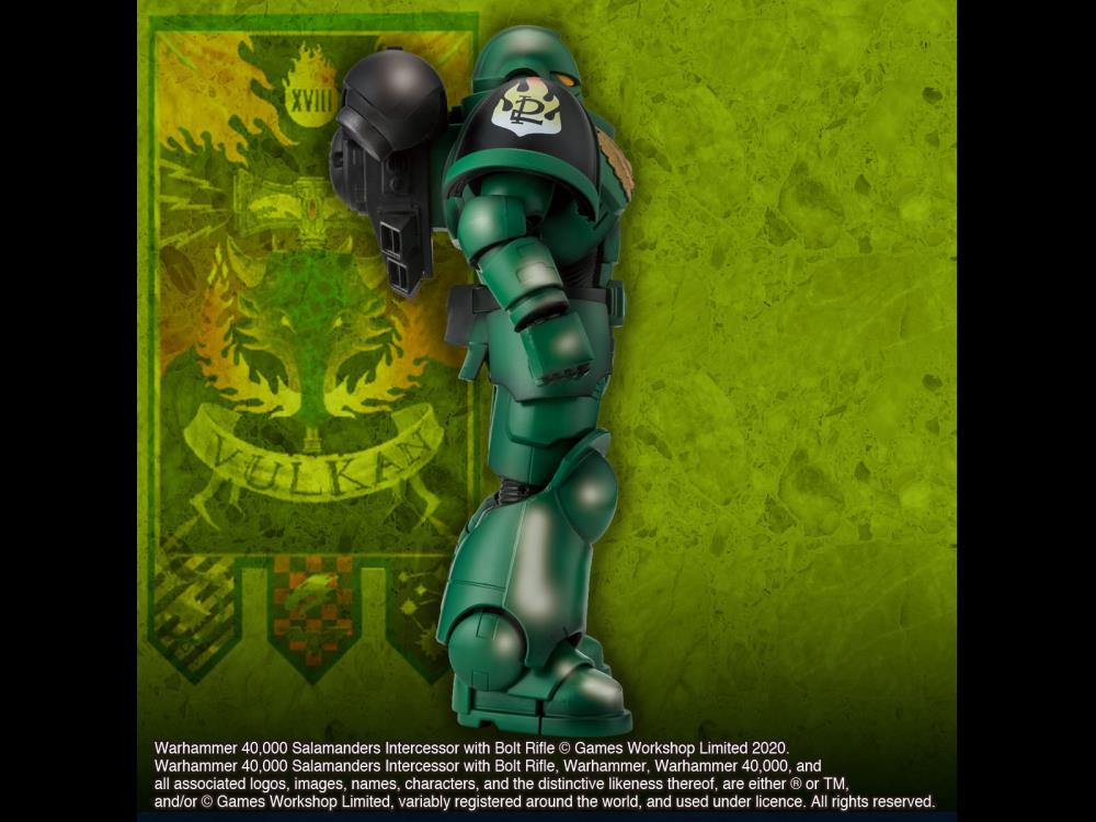 Warhammer 40K: Salamanders Intercessor