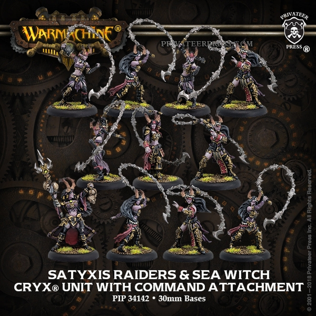 Warmachine: Cryx Satyxis Raiders & Sea Witch