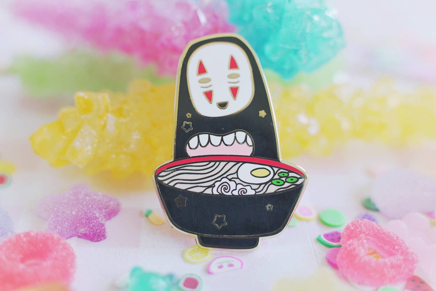 Spirited Away No Face Enamel Pin
