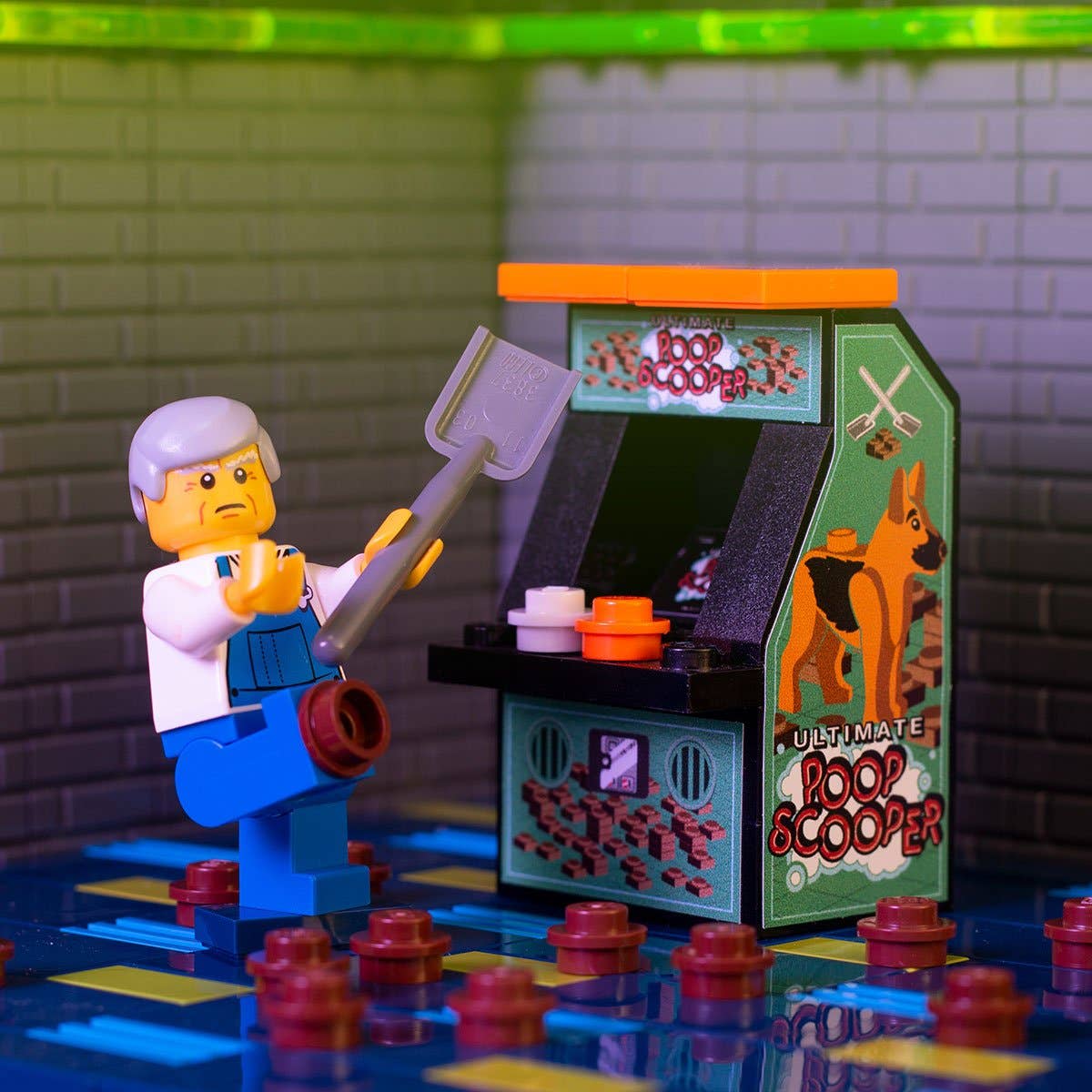 Ultimate Poop Scooper - Custom LEGO Classic Arcade Machine
