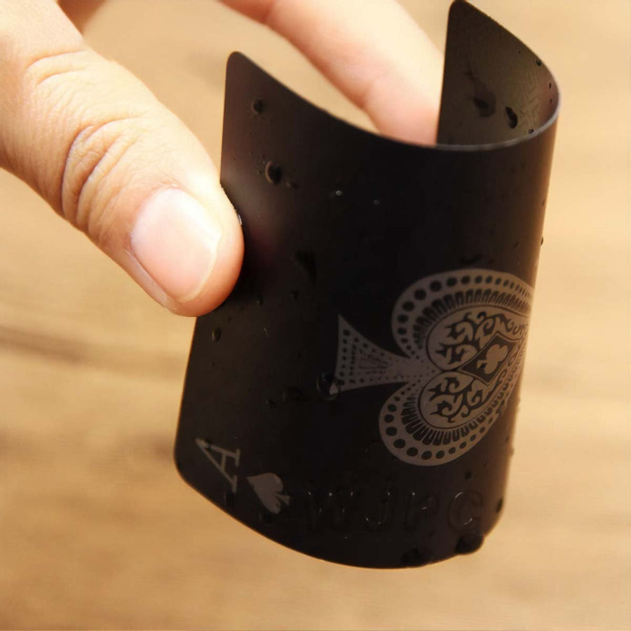 Mad Man Playing Cards: Waterproof Card Deck - Black Edition