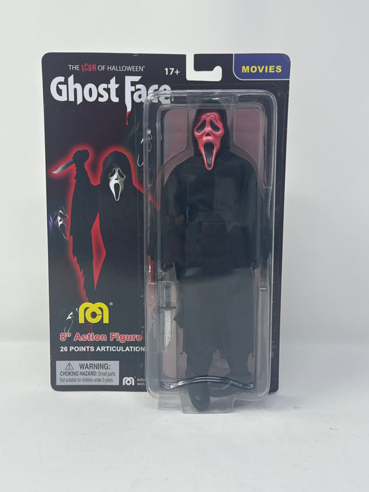 Mego Horror Ghostface Assorted Colors Face 8in Action Figure
