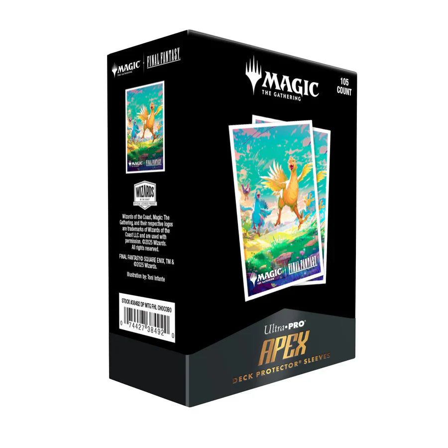 Ultra PRO: Deck Protector Sleeves: Apex - Magic: The Gathering FINAL FANTASY Chocobo (105ct)