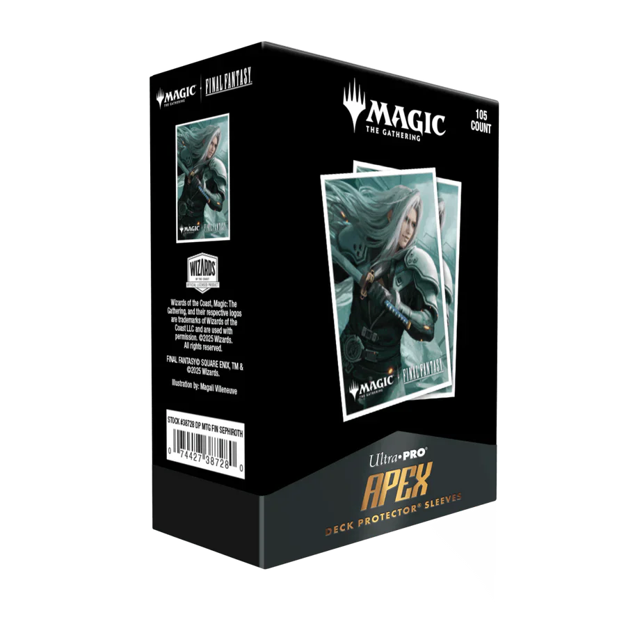 Deck Protector Sleeves: Apex - Magic: The Gathering FINAL FANTASY Sephiroth, Planet’s Heir (105ct)