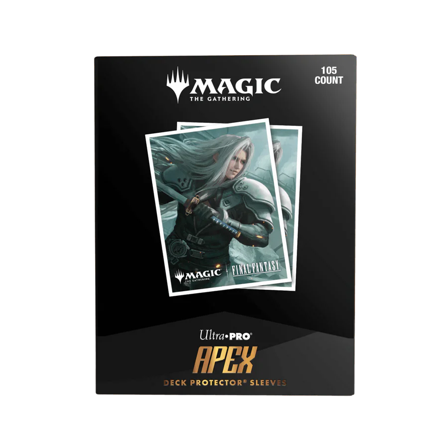 Deck Protector Sleeves: Apex - Magic: The Gathering FINAL FANTASY Sephiroth, Planet’s Heir (105ct)
