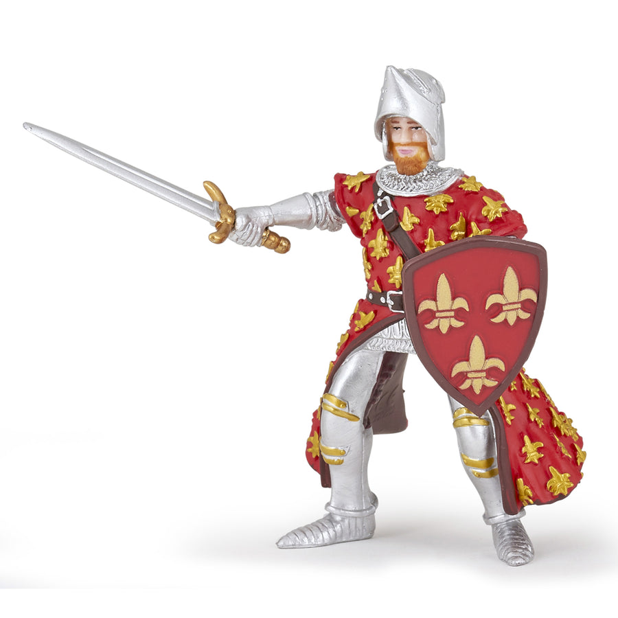 Papo France: Medieval - Prince Philippe - Red