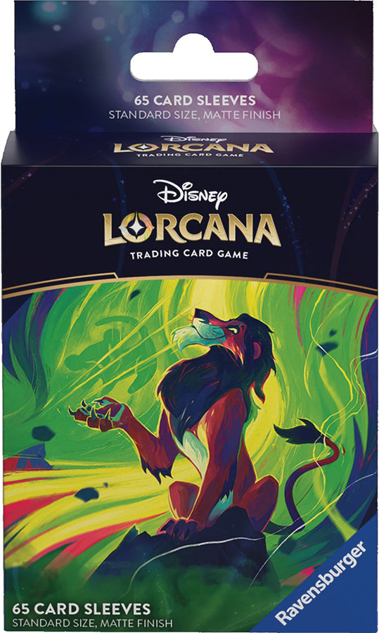 Disney Lorcana TCG: Card Sleeve Pack - Scar