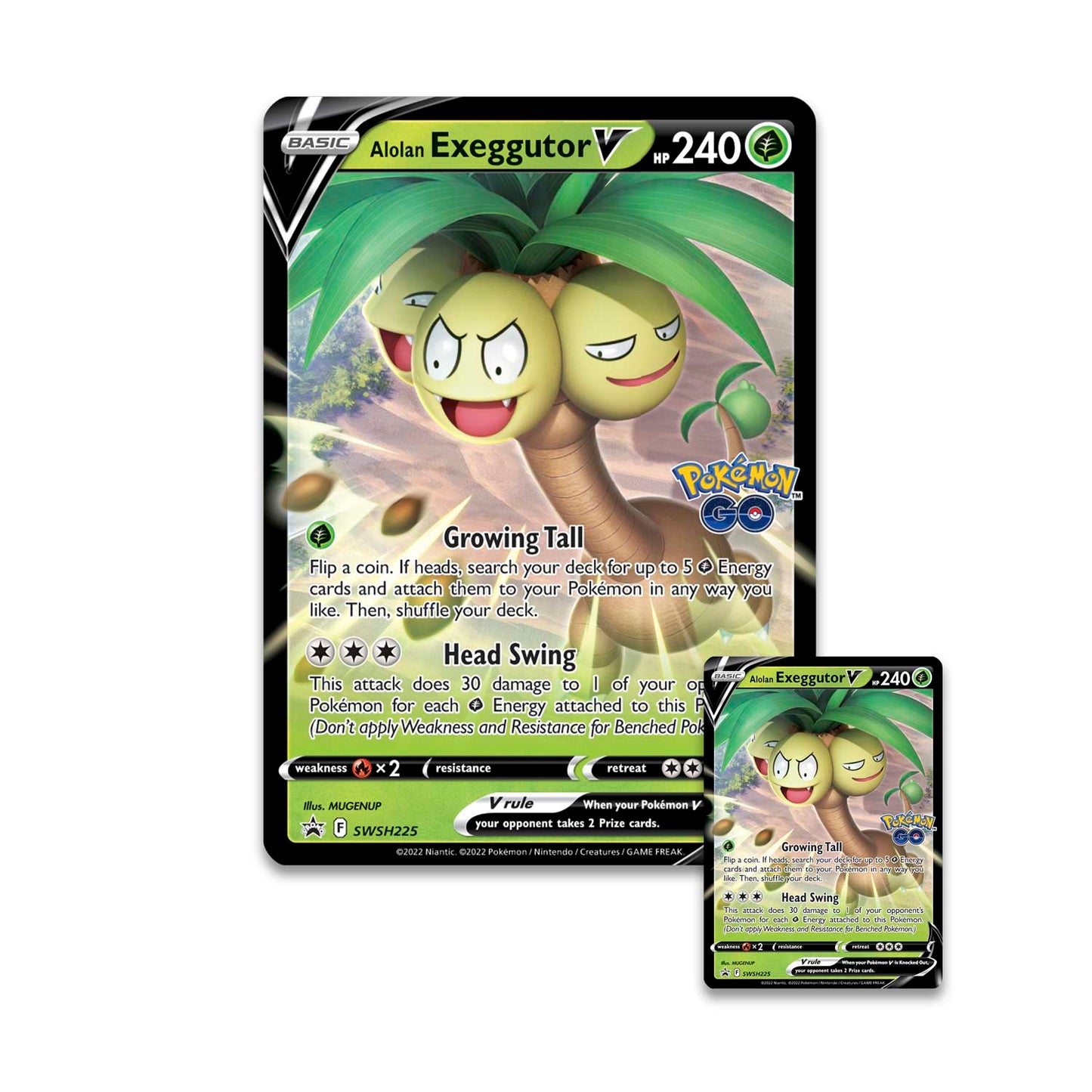 Pokemon GO: Alolan Exeggutor V Collection