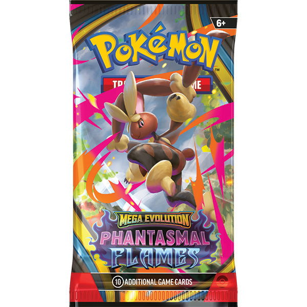 Pokemon: Mega Evolution - Phantasmal Flames Booster Pack