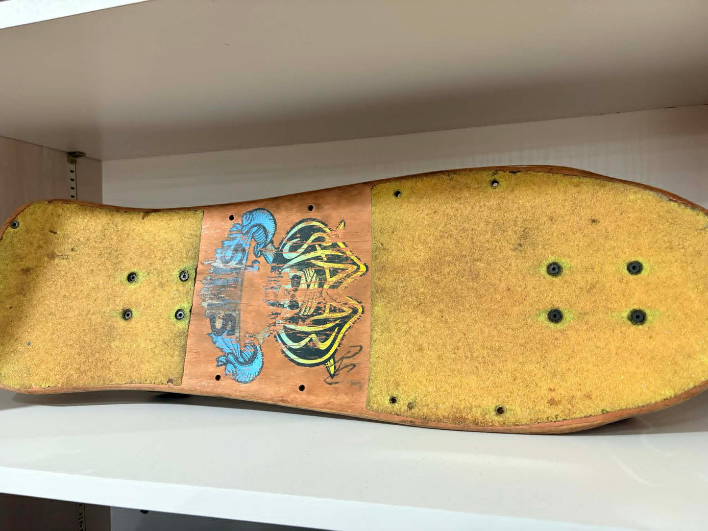 SIMS Kevin Staab Pirate Mini Natural Original 80s USED Complete Skateboard