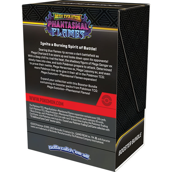 Pokemon: Mega Evolution - Phantasmal Flames Booster Bundle