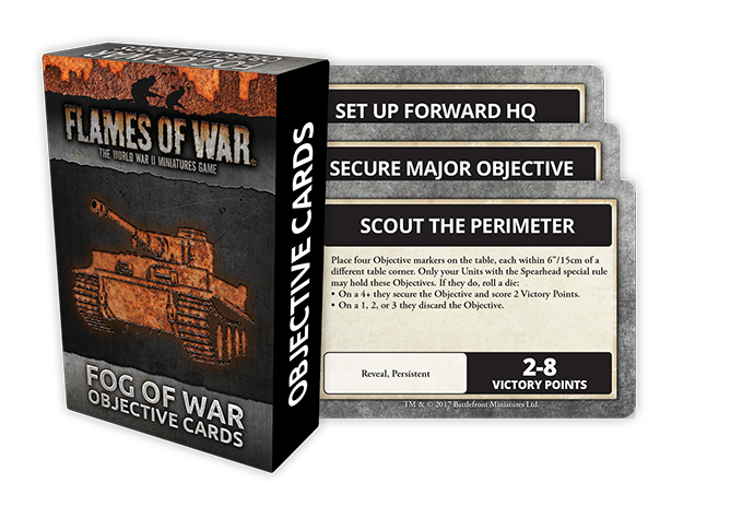 Flames of War: Fog Of War - Objective Cards