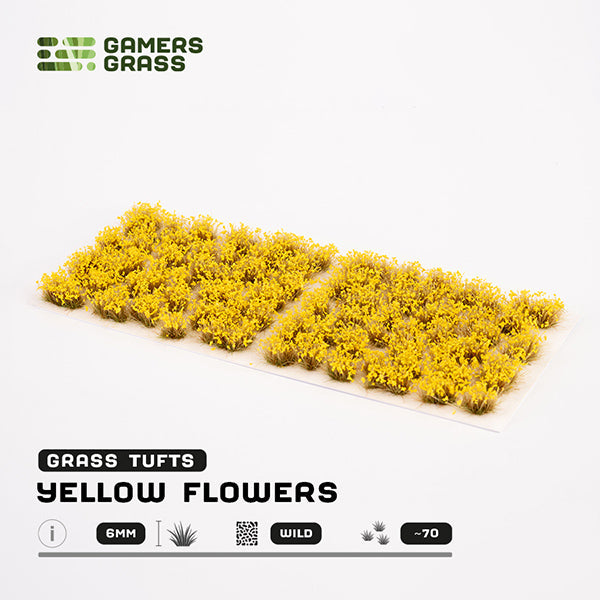 Gamers Grass Tufts: Yellow Flowers - Wild