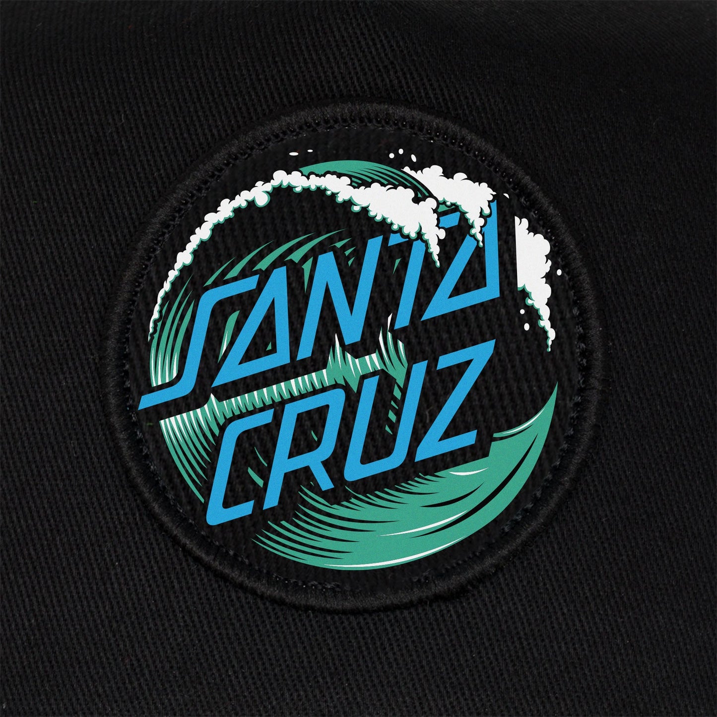 Santa Cruz Wave Dot Snapback Mid Profile Hat