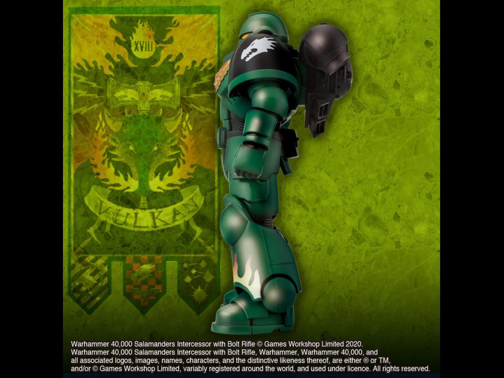 Warhammer 40K: Salamanders Intercessor