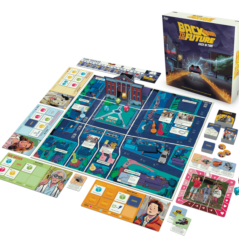 FunkoVerse: Back to the Future - Back in Time Board Game