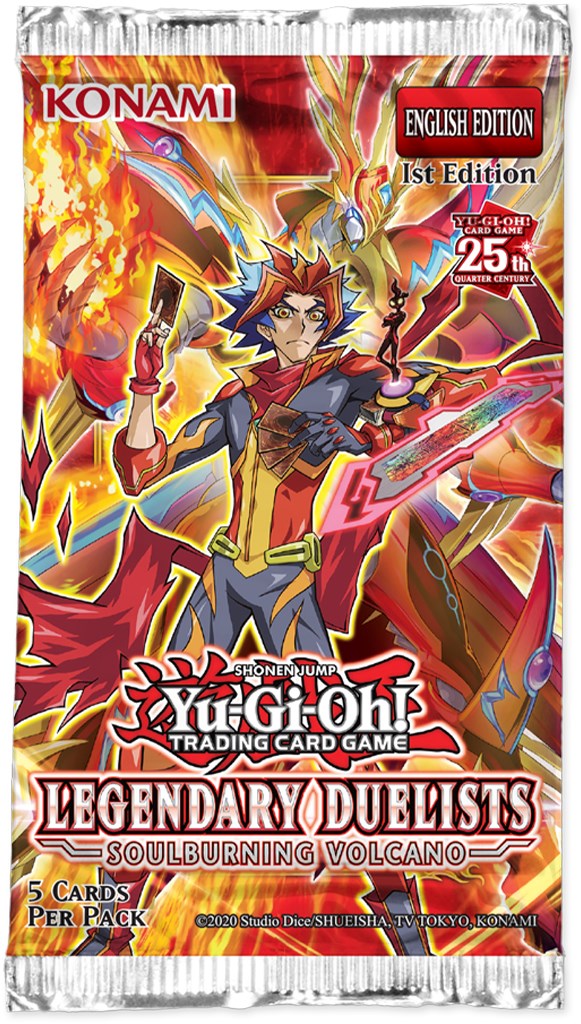 Legendary Duelists: Soulburning Volcano Booster Pack [1st Edition] [LD10]