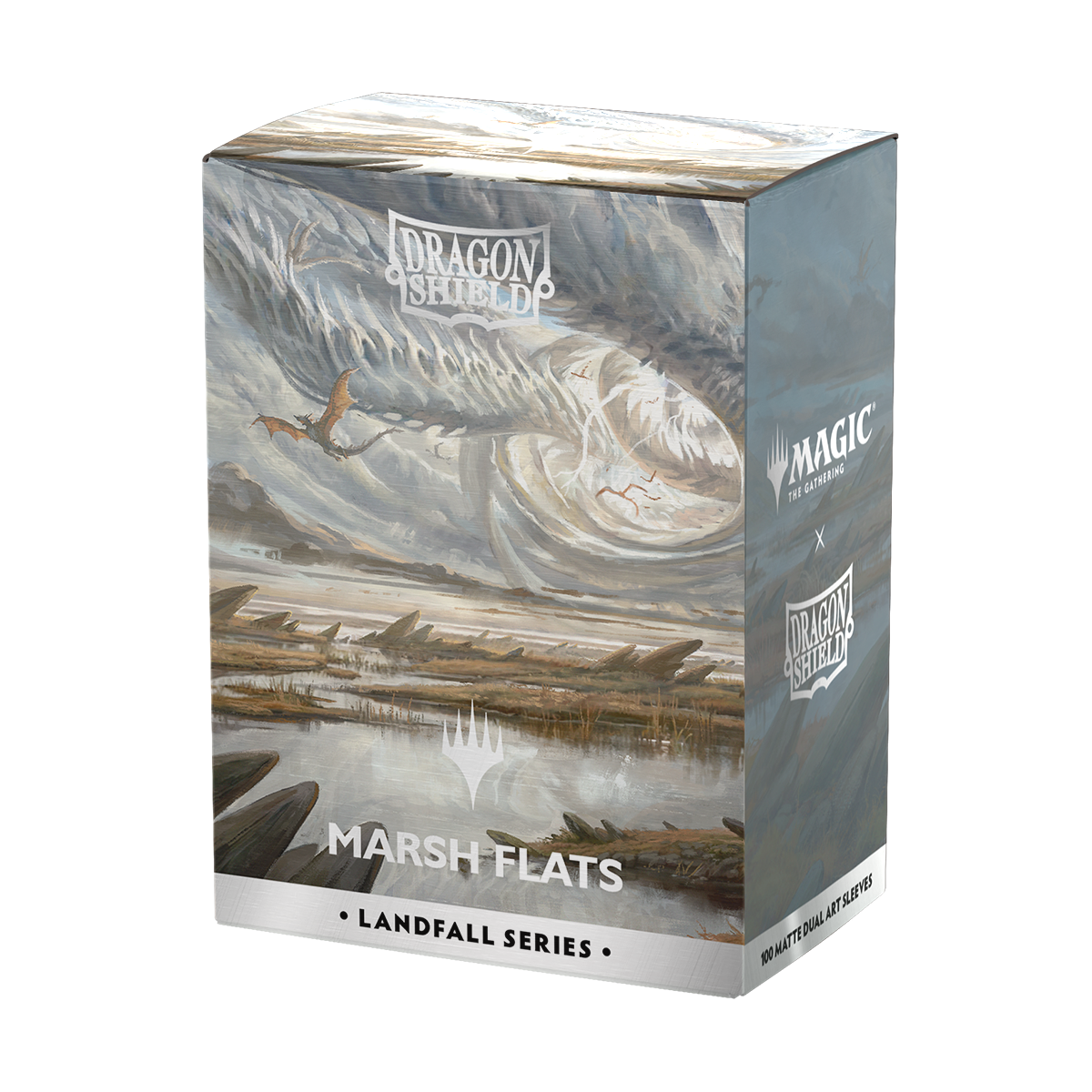 Dragon Shield: Standard 100ct Sleeves - Landfall Series - Marsh Flats (Dual Matte)