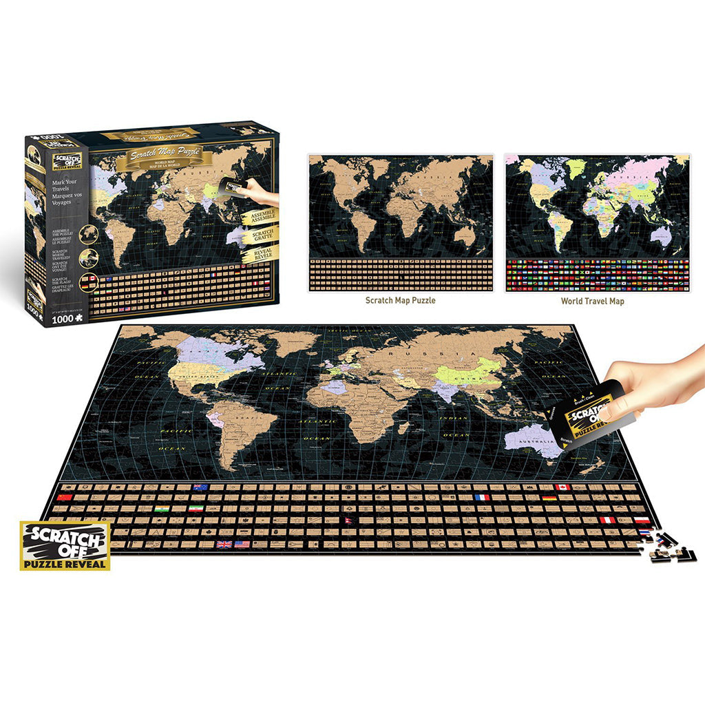 Scratch Off: World Travel Map