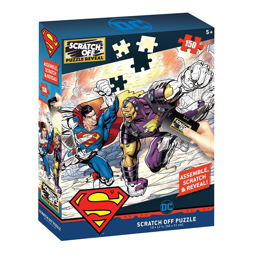 Puzzle: Scratch Off - Superman