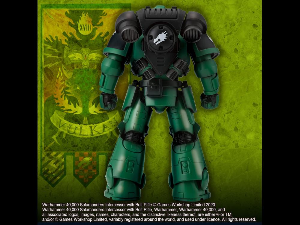 Warhammer 40K: Salamanders Intercessor