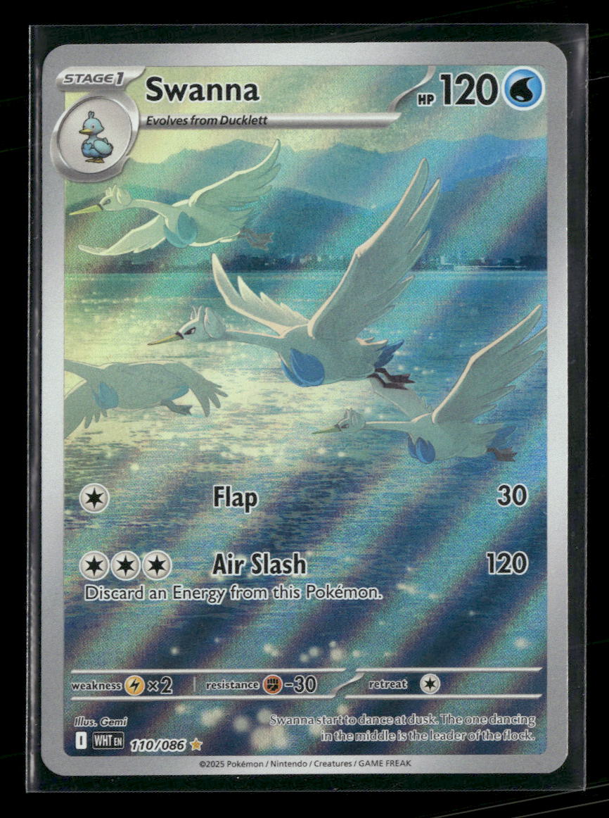 SV: White Flare Swanna #110/086