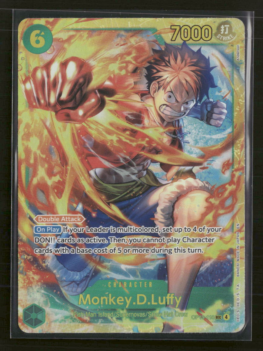 Carrying On His Will Monkey.D.Luffy (118) #OP13-118