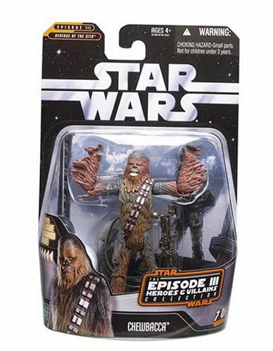 Chewbacca - Epidode III Heroes & Villains Collection Saga Collection Action Figure