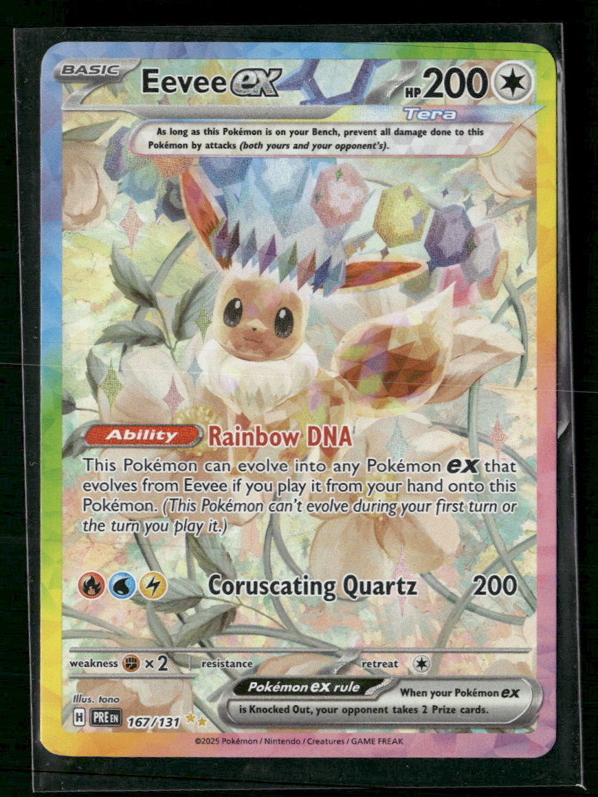 SV: Prismatic Evolutions Eevee ex #167/131