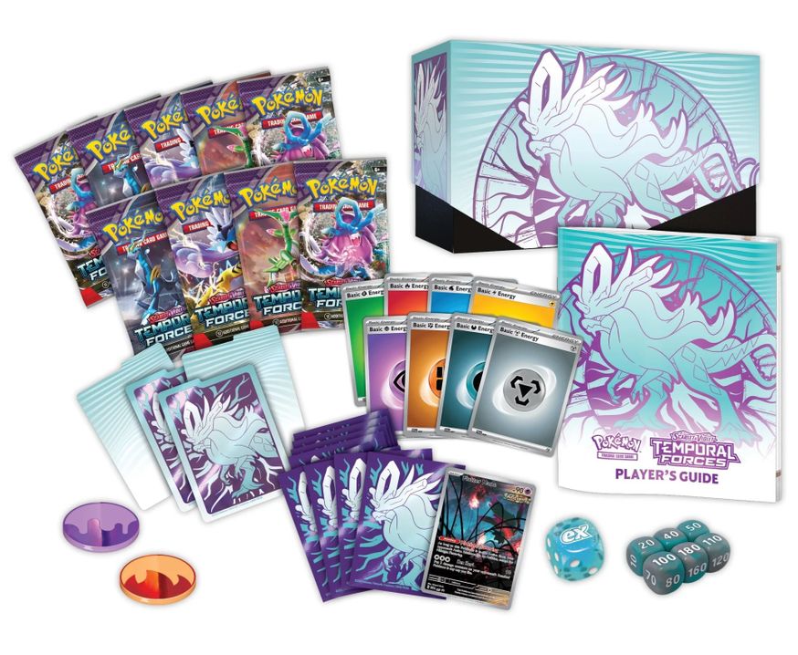 Pokemon: Scarlet & Violet - Temporal Forces Elite Trainer Box - Walking Wake
