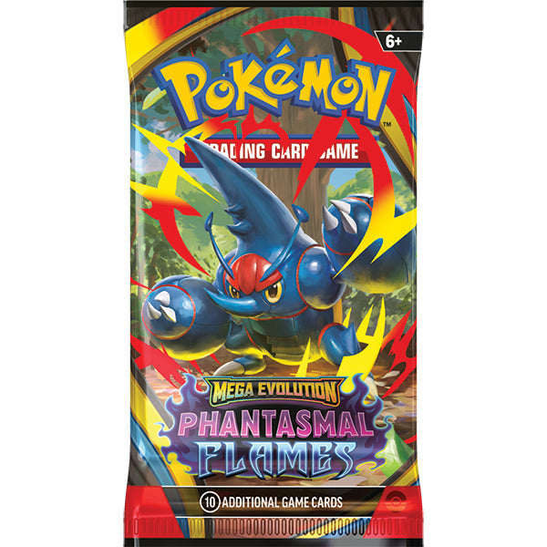Pokemon: Mega Evolution - Phantasmal Flames Booster Pack