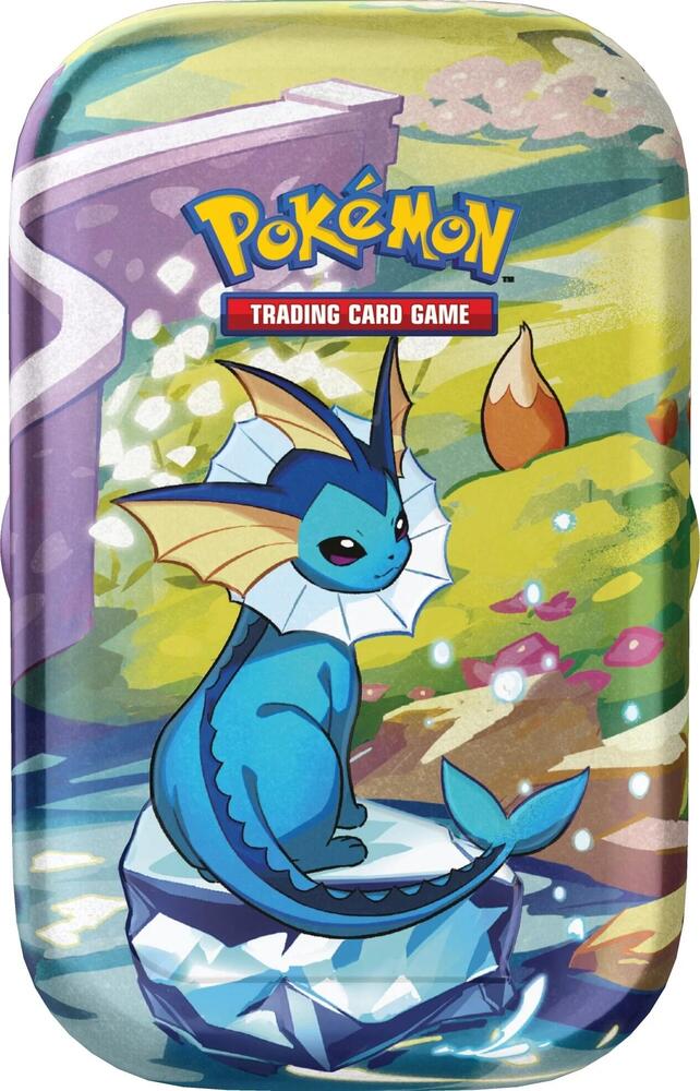 Pokemon: Scarlet & Violet - Prismatic Evolutions Mini Tin - Vaporeon