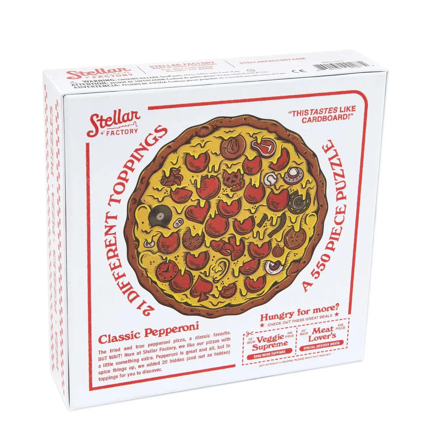 Pizza Puzzles: Pepperoni