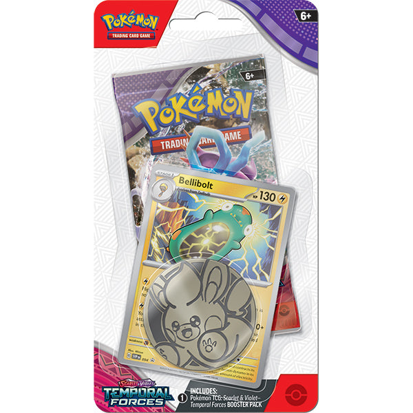 Pokemon: Scarlet & Violet - Temporal Forces Bellibolt Booster Pack (Set 5)
